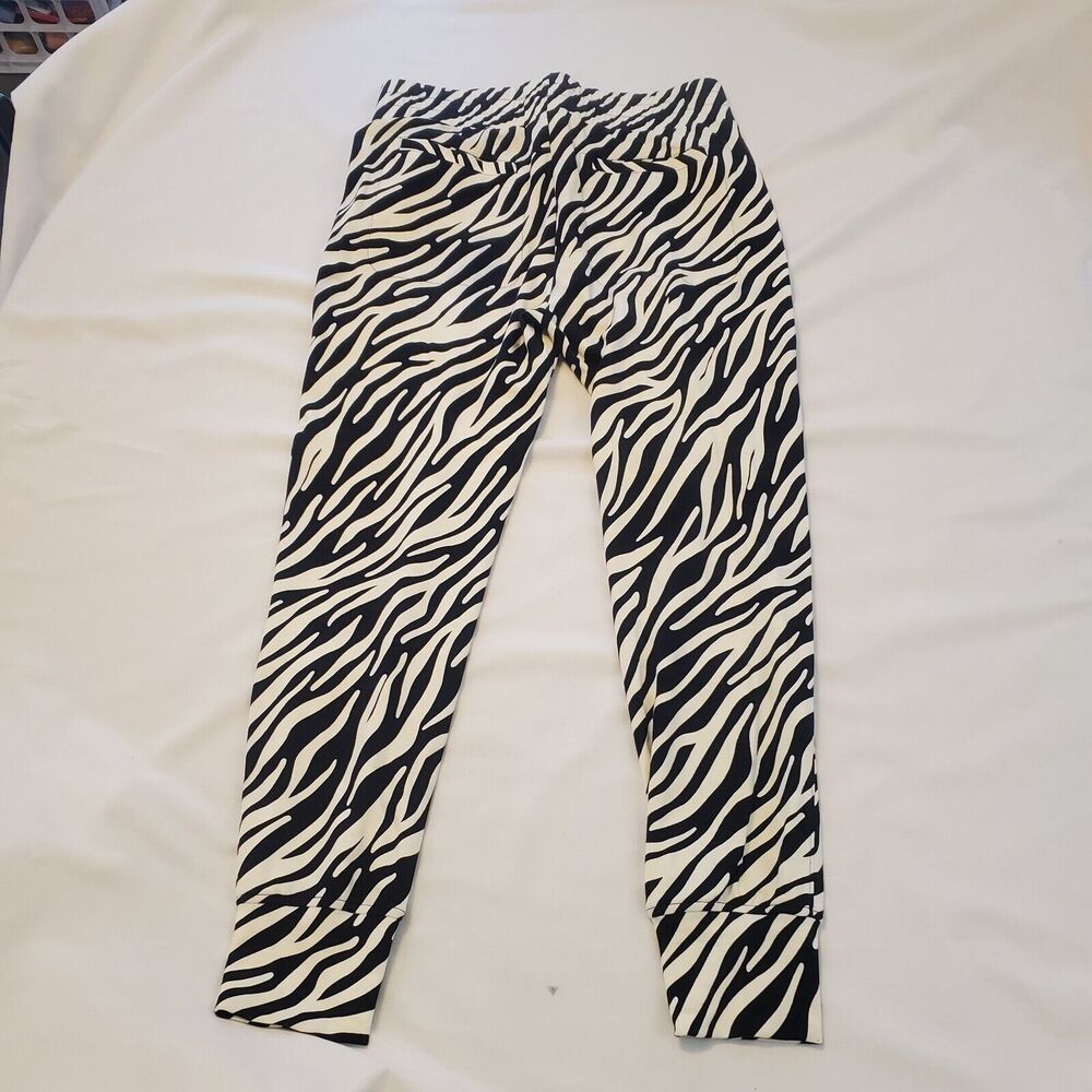 Cabi Atc Zebra Jogger Athleisure Pants - Size Sma… - image 4